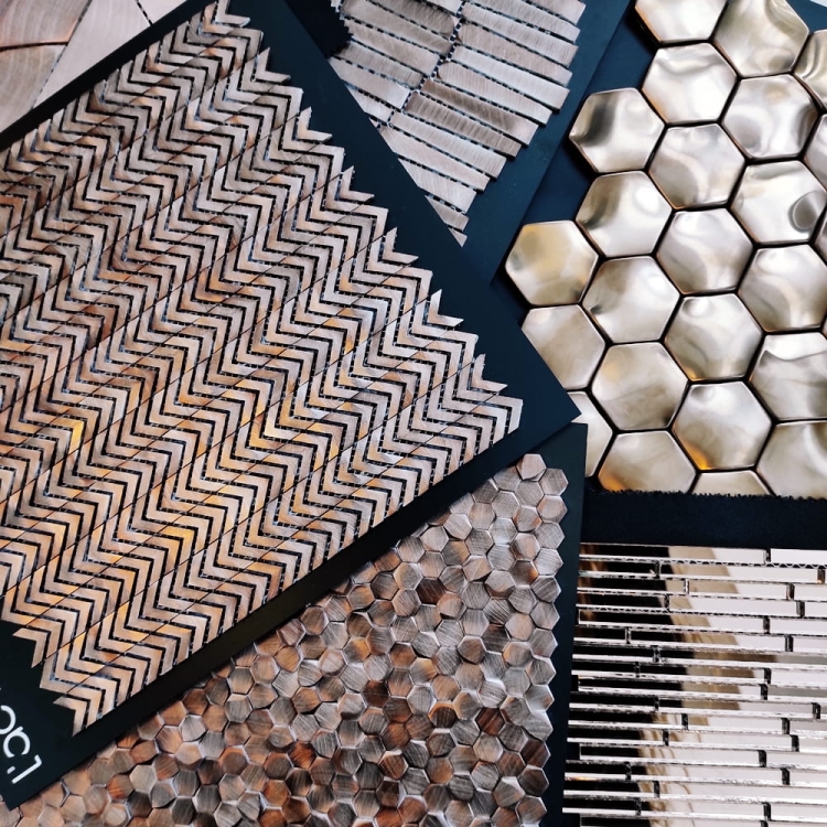 Gravity Aluminium Arrow Copper miedziana mozaika L'Antic Colonial