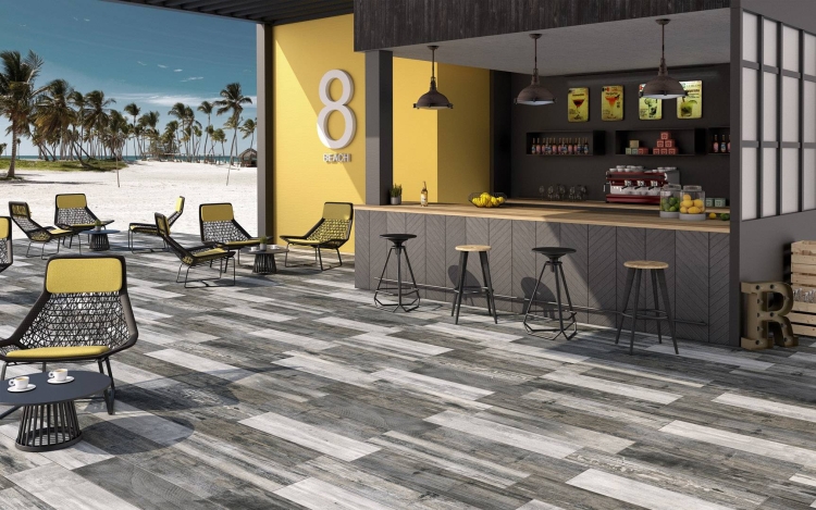 Colorker Retro Deep rustykalne płytki drewnopodobne 21,8x84cm