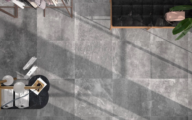 Colorker Kainos Grey płytki gresowe imitujące kamień 59,5x119,2