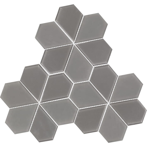 L'Antic Colonial Lotus Stone szklana mozaika ścienna kwiaty