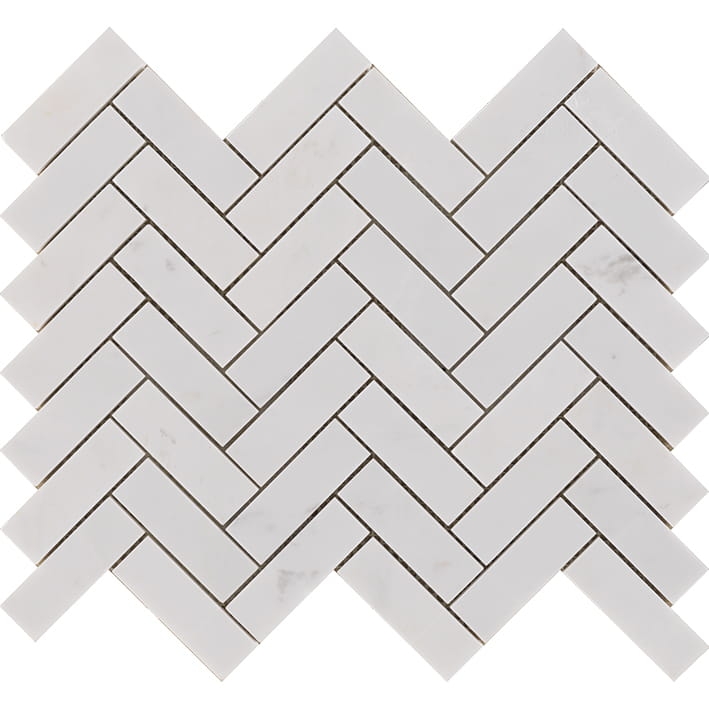 Lines Cambric Persian White Classico mozaika kamienna w jodełkę L'Antic Colonial