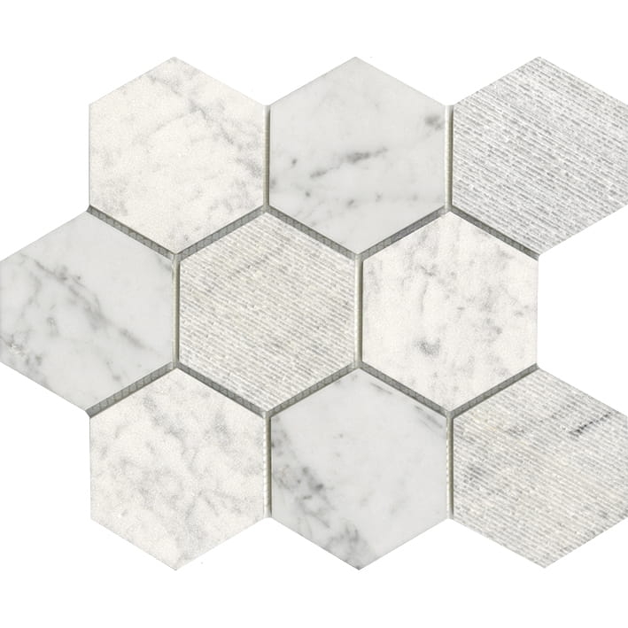 World Hexagon Texture White L'Antic Colonial