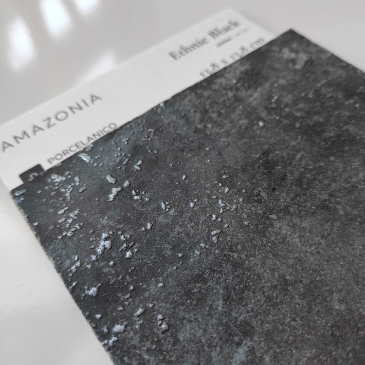 ZYX płytki Amazonia Ethnic Black 13,8x13,8