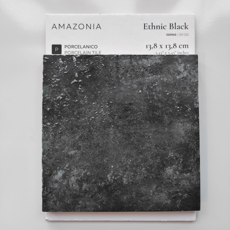 ZYX płytki Amazonia Ethnic Black 13,8x13,8