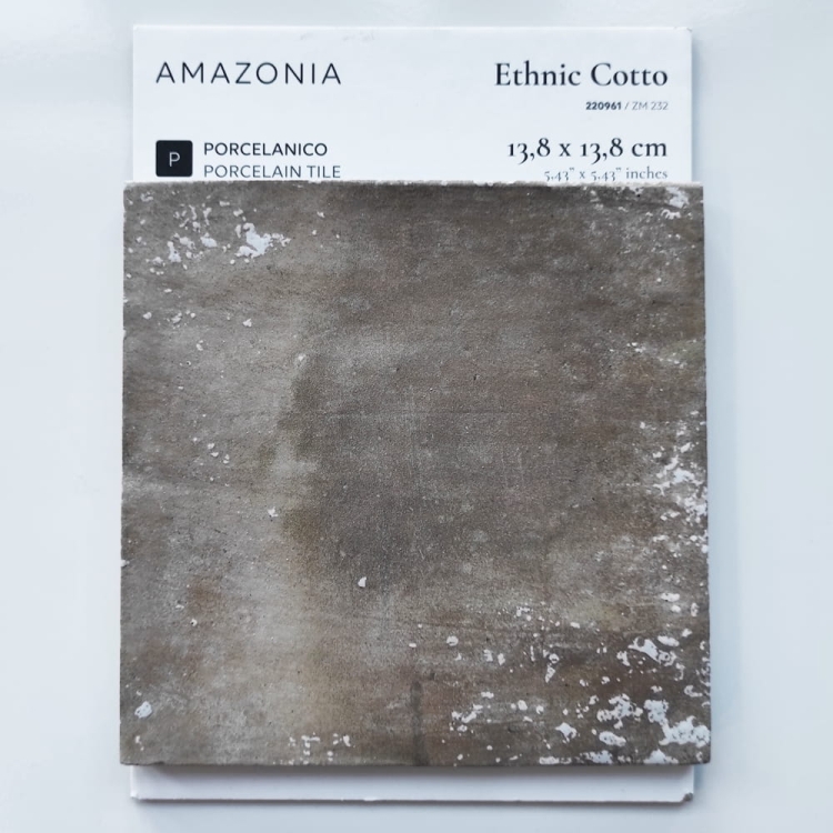 ZYX Amazonia Ethnic Cotto płytki ze strukturalnym wzorem