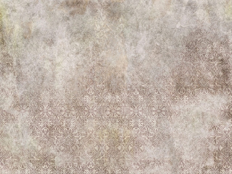 Beżowe ornamenty fototapeta na flizelinie - wymiar indywidualny