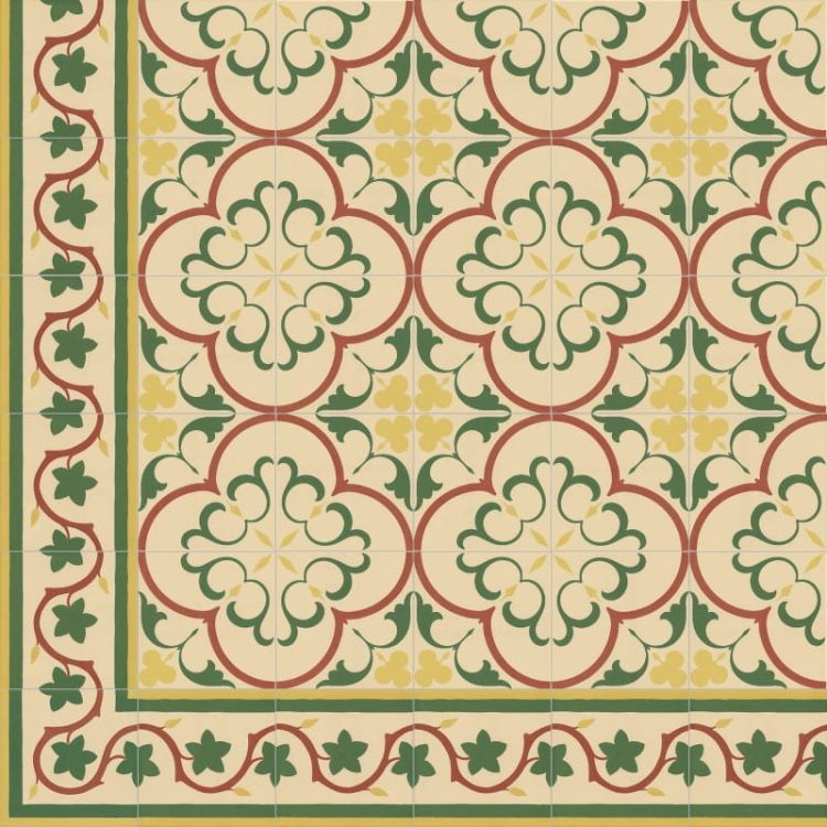 Vives Gaudi-2 płytka bluszcz