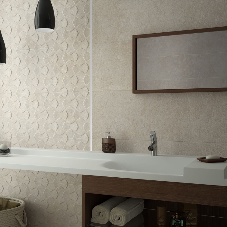 Saloni płytki ścienne Way 30x90 Beige
