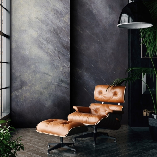 Ciemnoszara abstrakcyjna fototapeta na wymiar indywidualny - jak obraz olejny na płótnie