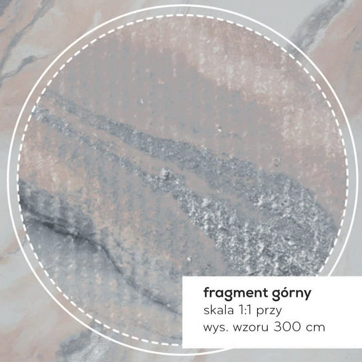 Clarity Silver Wall Art subtelna beżowo-srebrna fototapeta na fizelinie jak obraz