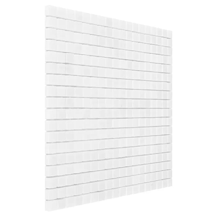 Pure WHITE 15 biała mozaika uniwersalna kamienna