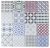 Patchwork Grande Random Mix KE-15030 Barwolf kolorowa mozaika patchworkowa