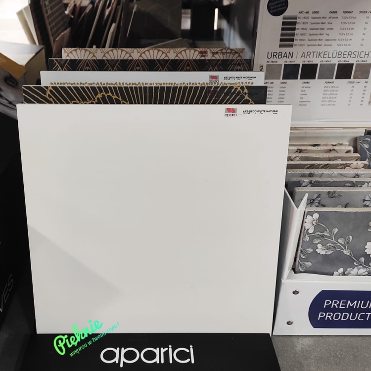 Aparici Art-Deco White Natural 29,75x29,75cm uniwersalne kafelki