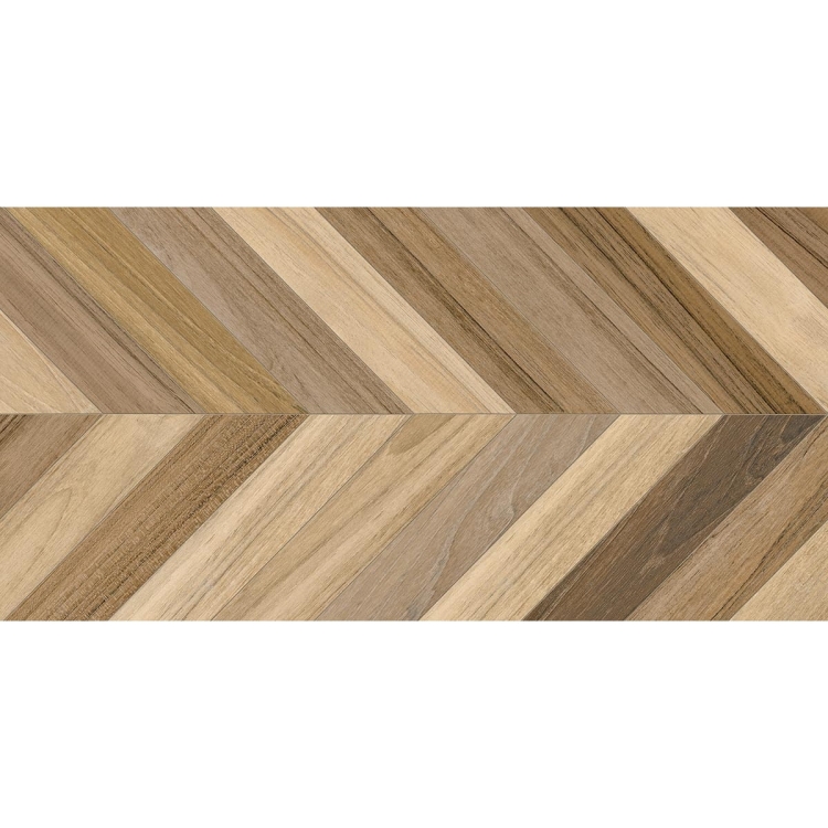 Vives Belice Agadir-R Multicolor dekoracyjny gres szewron drewnopodobny