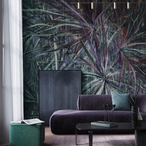 Amazonia palmowe liście Wonderwall fototapeta na fizelinie na wymiar 3 wersje kolorystyczne