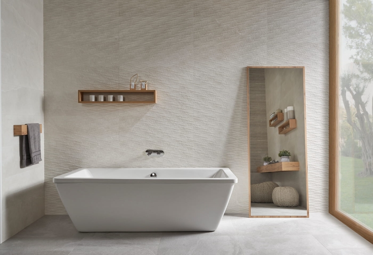 Płytki ścienne Casainfinita Terranova Art Blanco