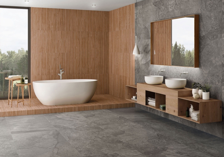 Ibero Casainfinita Artwood Ribbon Nut 60x120 płytka dekoracyjna