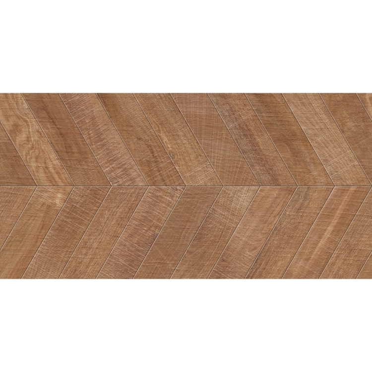Ibero Casainfinita Artwood Chevron Nut Rect 60x120 płytka dekoracyjna szewron