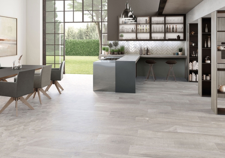 Ibero Casainfinita Artwood Grey Rect 20x120 płytka gresowa