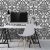 Koronkowa nowoczesna tapeta ścienna na fizelinie Wonderwall Lace Black & White w ornamenty
