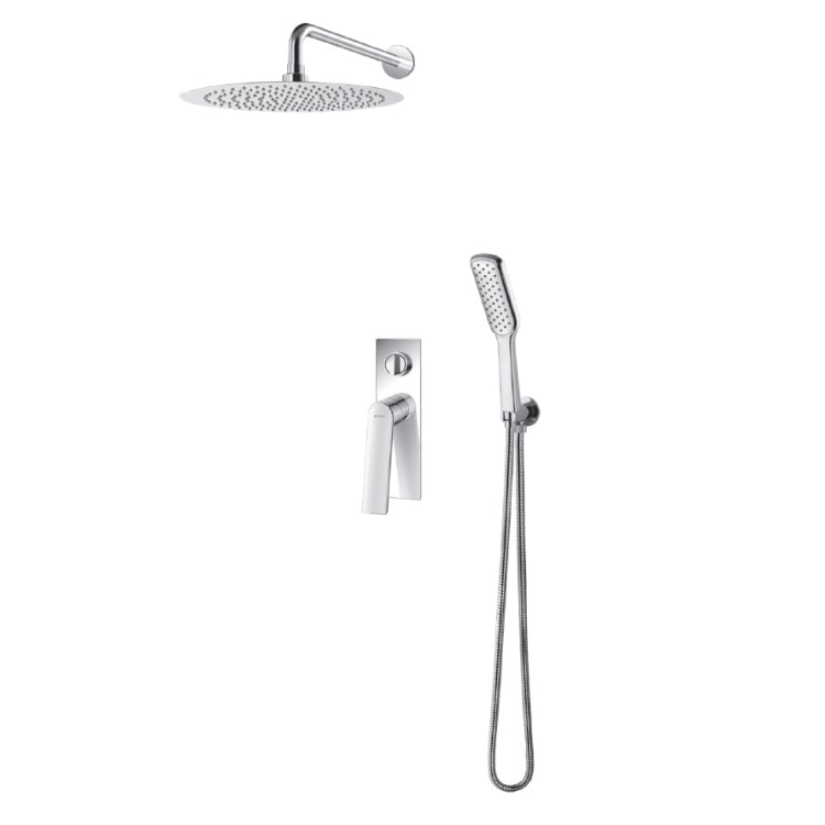 Vedo Desso kompletny natryskowy podtynkowy III, chrom VBD4223