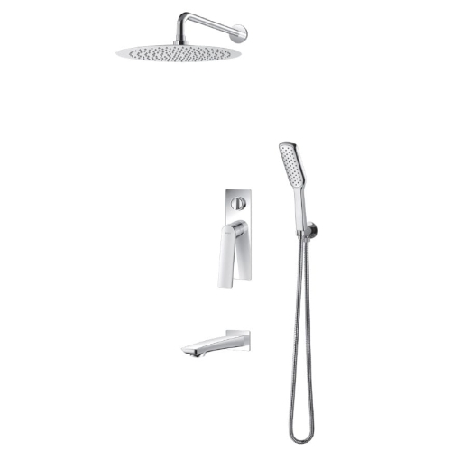 Vedo Desso kompletny system wannowo-natryskowy podtynkowy I, chrom VBD4231