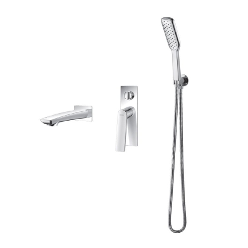 Vedo Desso kompletny system wannowy podtynkowy III, chrom VBD4243