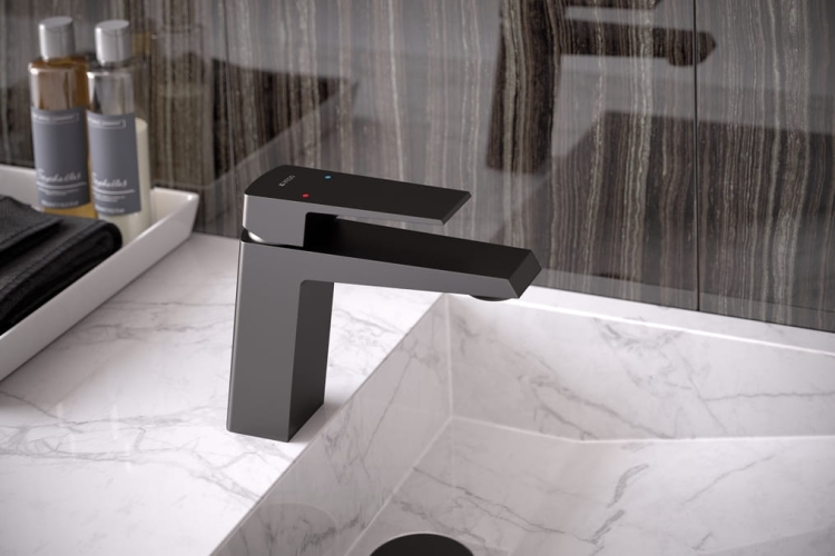Vedo Sette Nero czarna bateria umywalkowa VBS7001CZ