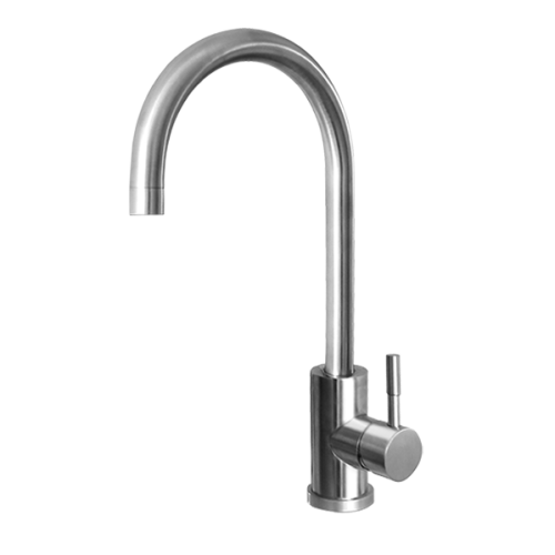 Bateria kuchenna z obrotową wylewką INOX II, wysokość 380mm