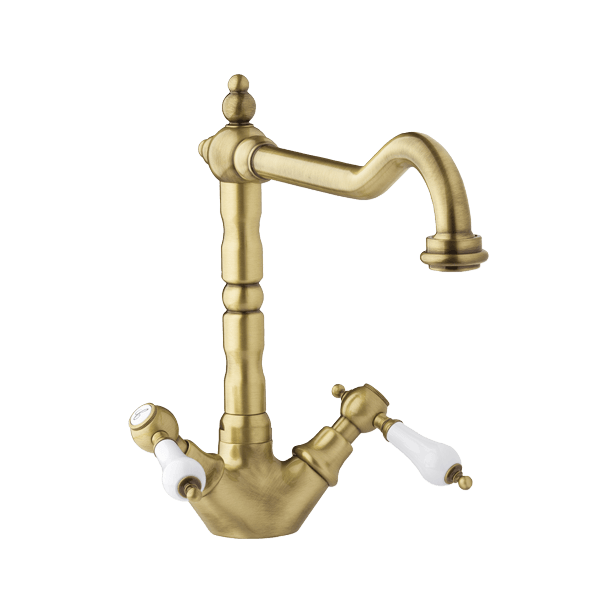 Bateria kuchenna w stylu retro Vedo Etros brąz, wysokość 260mm