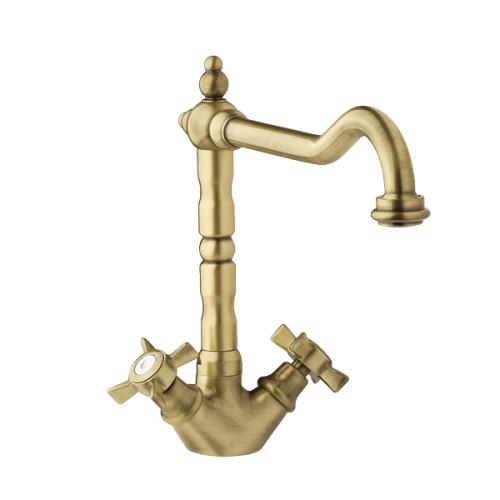 Bateria kuchenna z kurkami w stylu retro Victorian brąz