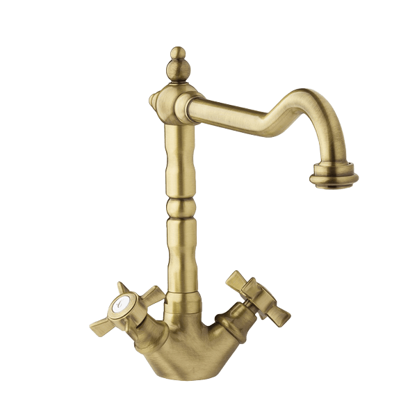 Bateria kuchenna z kurkami w stylu retro Victorian brąz