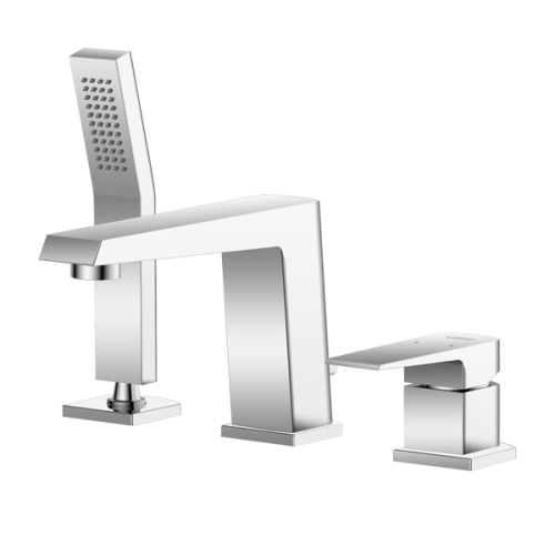 Vedo Sette bateria wannowa 3-otworowa chromowana VBS7030