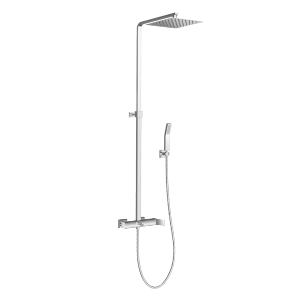 Vedo Sette kolumna natryskowa z baterią mieszakową I chromowana VBS7007