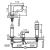 Vedo Mito bateria wannowa 3-otworowa VBM3030