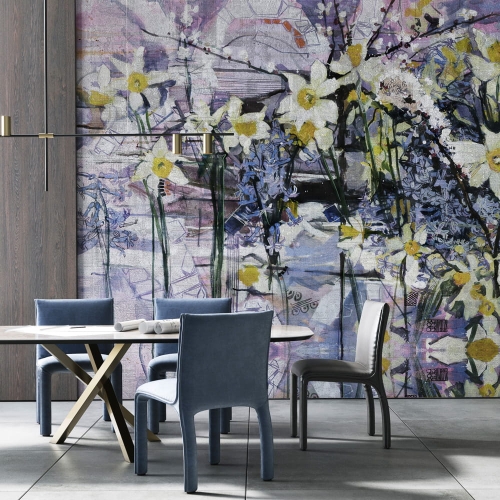 Capri Wonderwall kolorowa fototapeta na wymiar indywidualny - 2 kolory