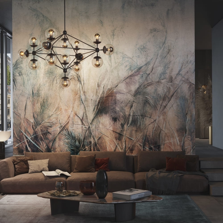 Diune Wonderwall fototapeta na wymiar z motywem roślinnym - 2 kolory