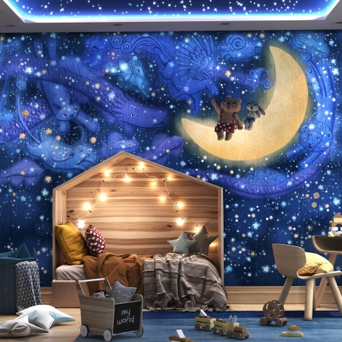 Zodiac Wonderwall fototapeta na wymiar do pokoju dziecięcego