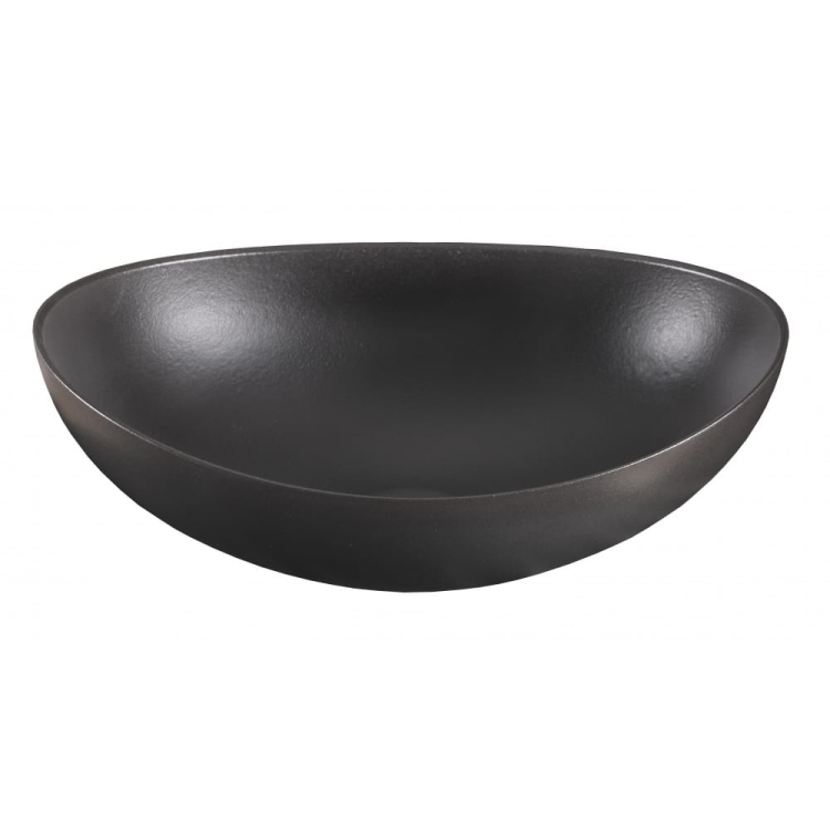 Dune New metal nowoczesna umywalka nablatowa 46x32 rustykalna