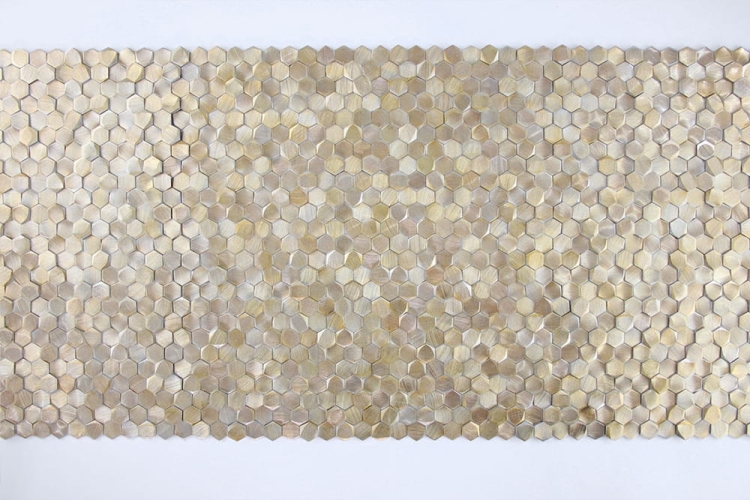 Gravity Aluminium 3D Hexagon Gold mozaika L'Antic Colonial