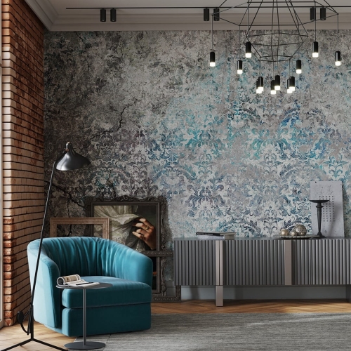 Orientalna tapeta na fizelinie Wonderwall Marrakesh z dekoracyjnymi ornamentami 4 kolory