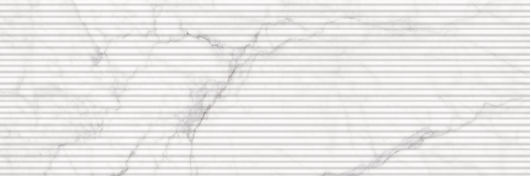 Marazzi Marbleplay Statuarietto Struttura Mikado 3D dekoracyjne płytki ryflowane