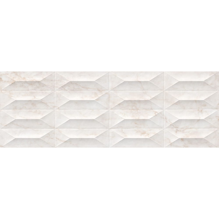 Marazzi Marbleplay Calacatta Struttura Gem 3D dekoracyjne płytki