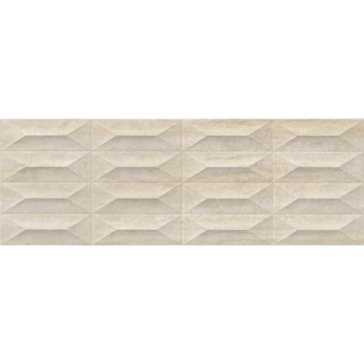 Marazzi Marbleplay Travertino Struttura Gem 3D dekoracyjne płytki