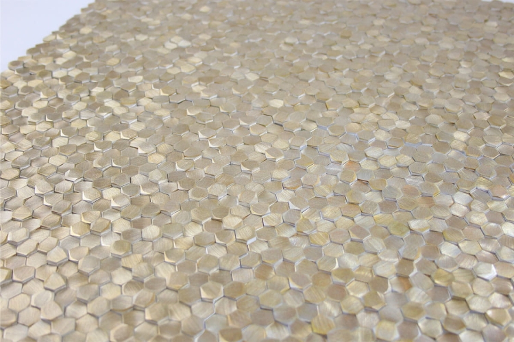 Gravity Aluminium 3D Hexagon Gold mozaika L'Antic Colonial