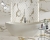 Dune Theia Satin 90x90cm marmur ze złotą żyłą satyna