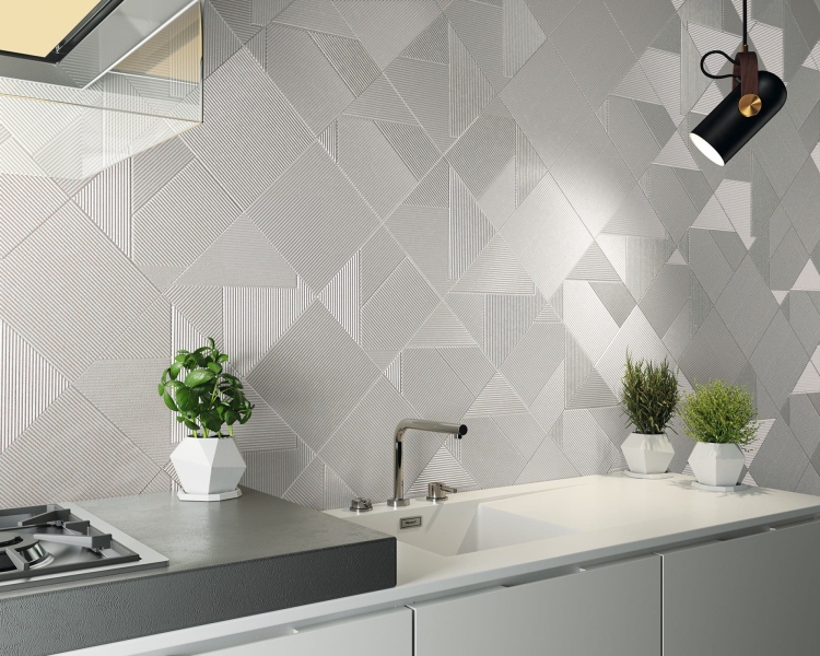 Dune Stripes Mix Glacier 25x25cm dekor geometryczny