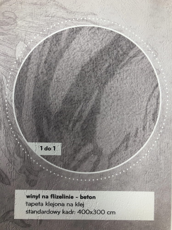 Szare betonowe kwiaty fototapeta na fizelinie jak obraz