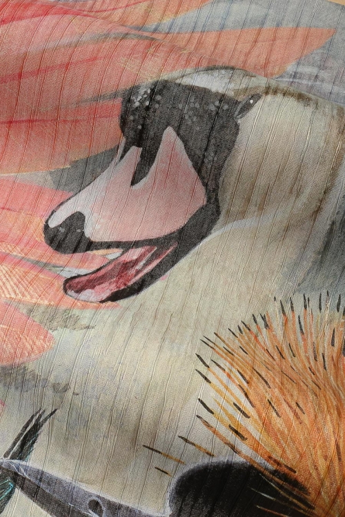 Wonderwall Accent fototapeta kolorowe rajskie ptaki