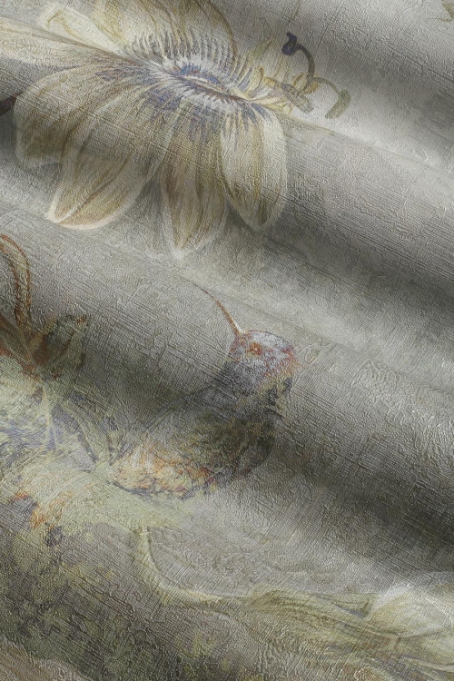 Pasiflora Wonderwall fototapeta na wymiar z motywem kwiatów męczennicy